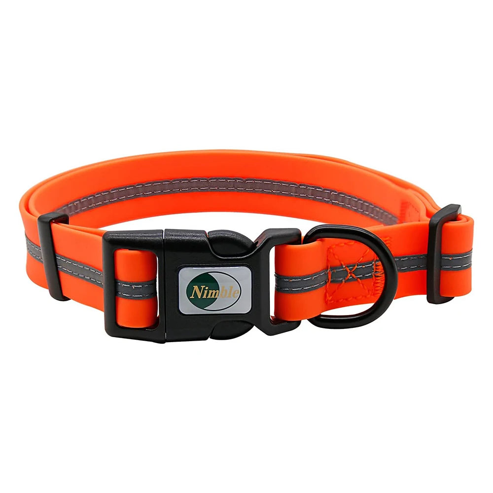 🐶 Waterproof Adjustable Dog Collar – Soft, Durable & Reflective (S/M/L)