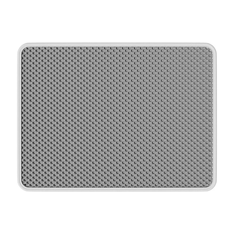 Double-Layer Cat Litter Mat – Anti-Carry-Out, Anti-Urine, Non-Slip & Easy-Clean Toilet Mat for Cats