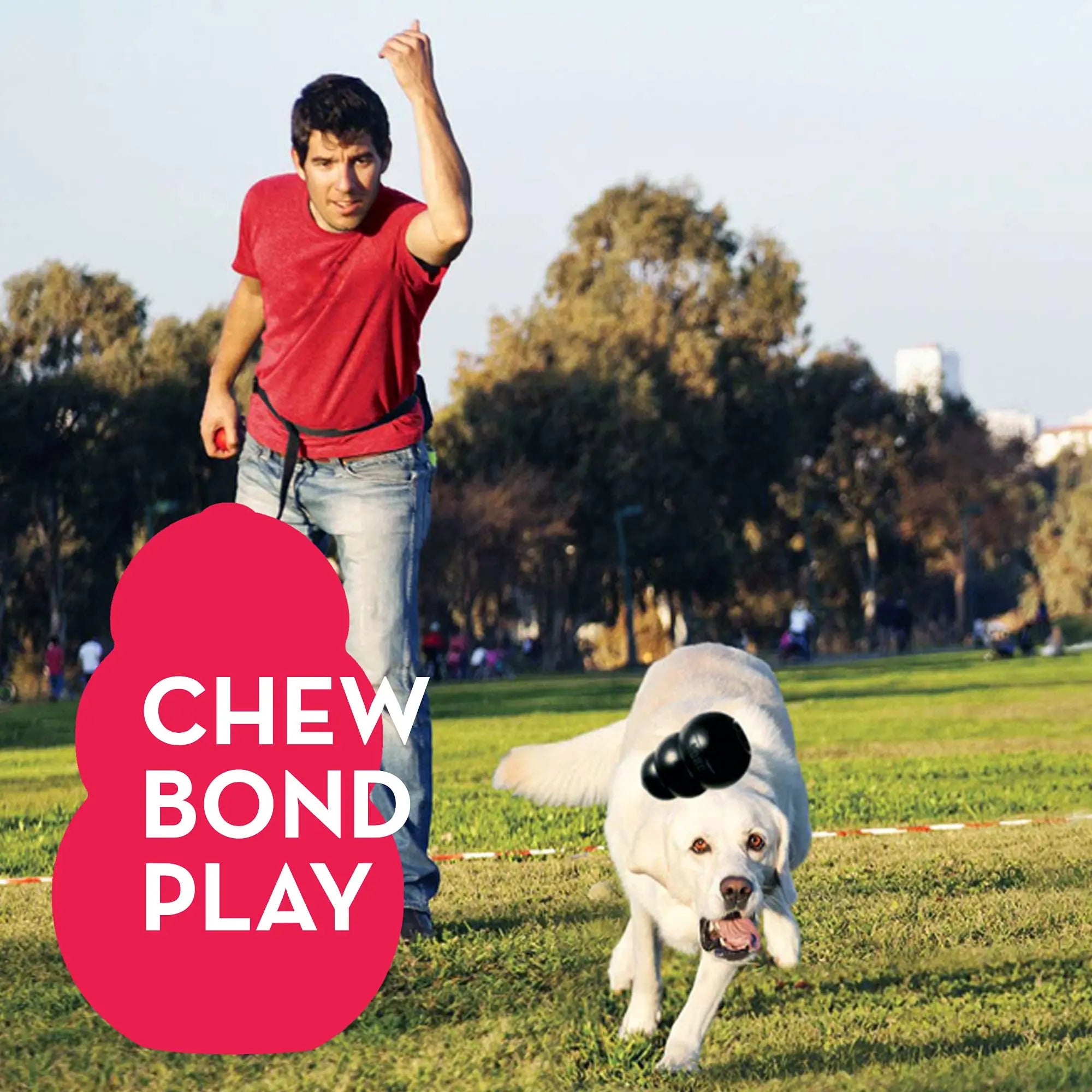 KONG Extreme Dog Toy – Tough Natural Rubber Chew 🐶💪⚫