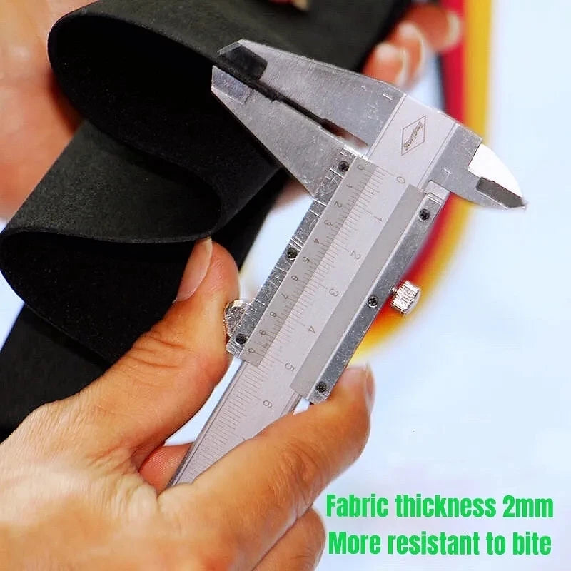 Interactive Flirt Pole for Dogs – Leather Bite Rag & Puppy Ball Toy for K9 Training, Teething & Play