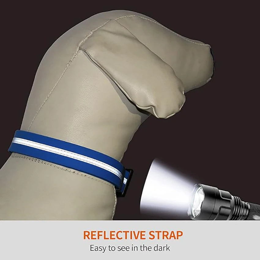 🐶 Waterproof Adjustable Dog Collar – Soft, Durable & Reflective (S/M/L)