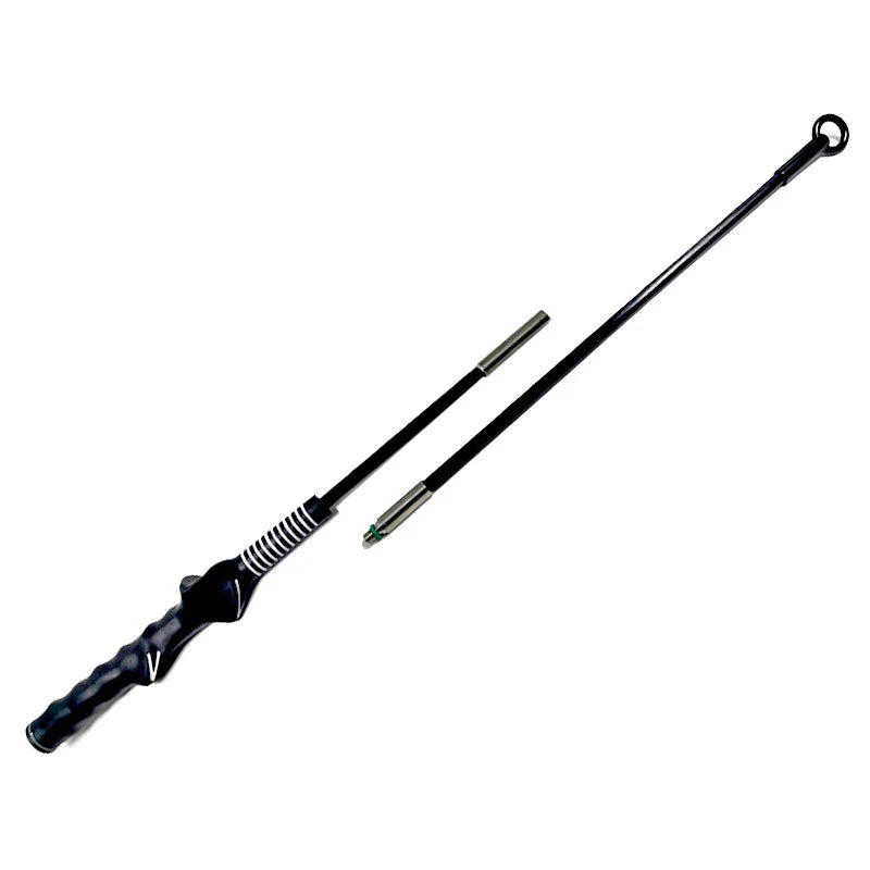Interactive Flirt Pole for Dogs – Leather Bite Rag & Puppy Ball Toy for K9 Training, Teething & Play
