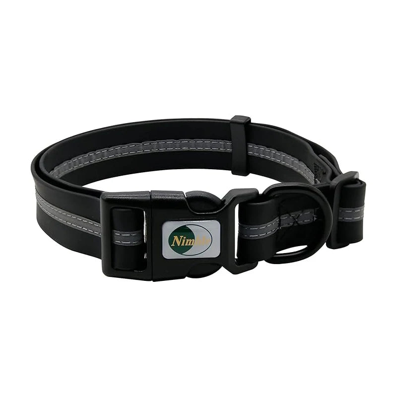 🐶 Waterproof Adjustable Dog Collar – Soft, Durable & Reflective (S/M/L)