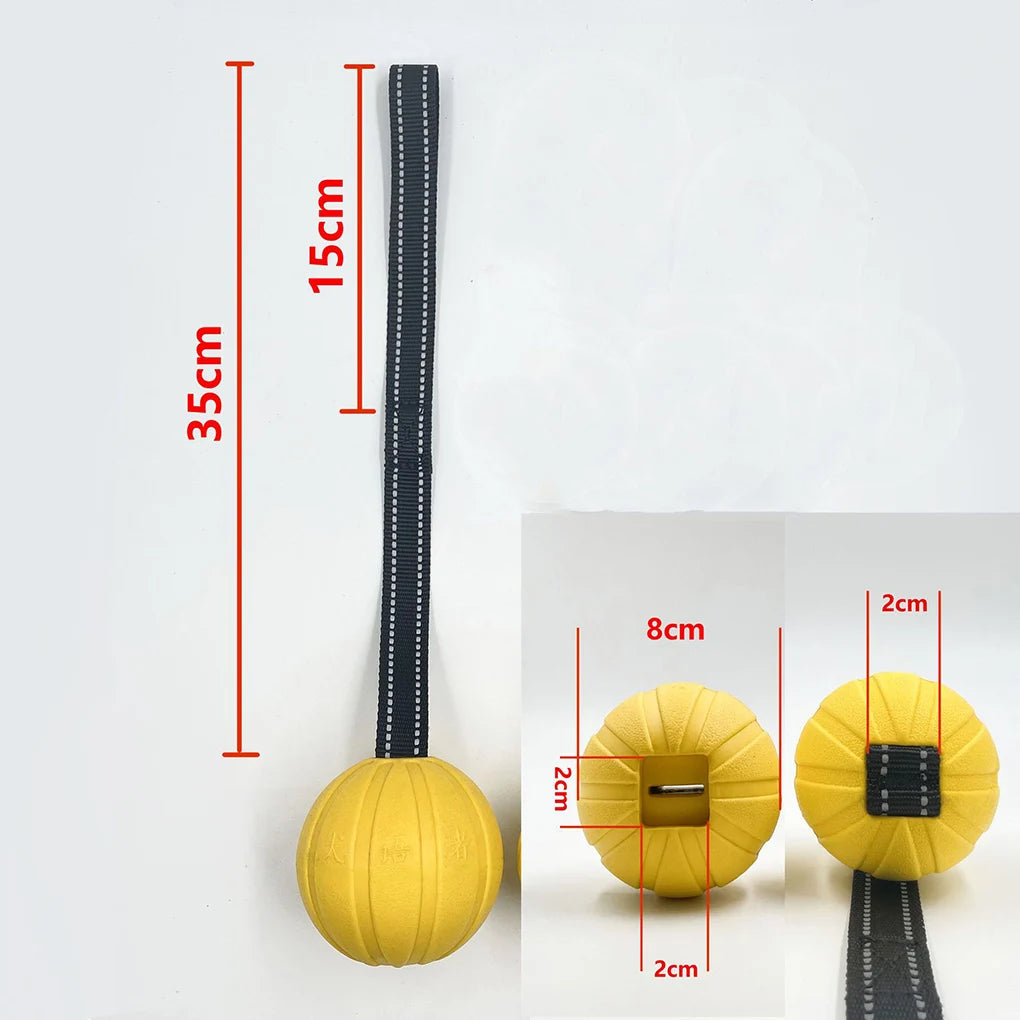 Dog Toy Ball on Rope – Durable EVA Float Toy for Small, Medium & Large Dogs
