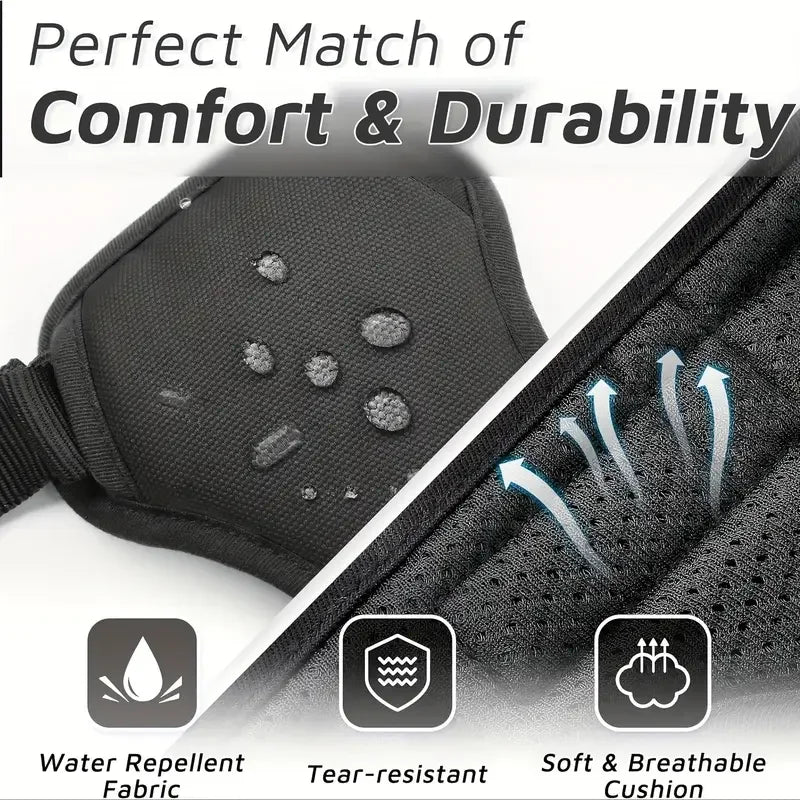 🐶 German Oak Cooling Dog Set – Escape-Proof Harness Vest & Leather Collar