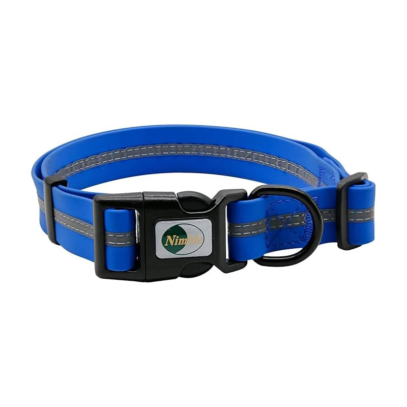 🐶 Waterproof Adjustable Dog Collar – Soft, Durable & Reflective (S/M/L)
