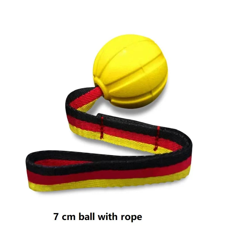 Dog Toy Ball on Rope – Durable EVA Float Toy for Small, Medium & Large Dogs