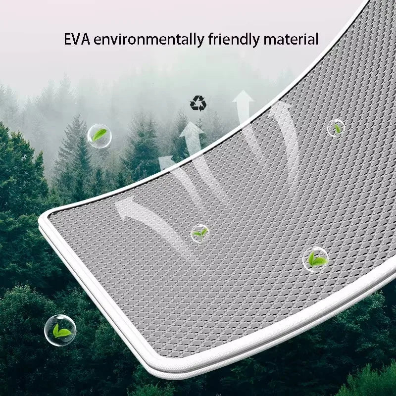 Double-Layer Cat Litter Mat – Anti-Carry-Out, Anti-Urine, Non-Slip & Easy-Clean Toilet Mat for Cats