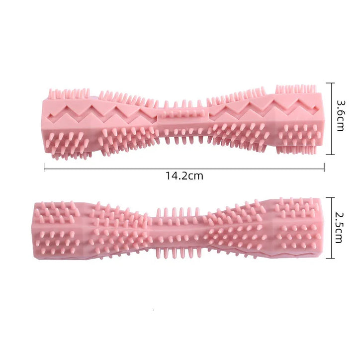 Dog Toothbrush Chew Toy 🐾 Durable Soft Rubber Stick for Teeth Cleaning