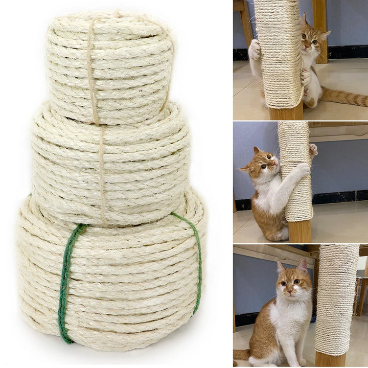 🐱 Sisal Rope – Cat Scratching Post & DIY Climbing Frame Replacement