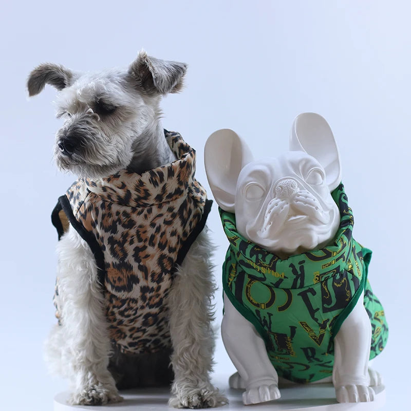 Winter Warm Dog Jacket – Windproof Pet Coat for Small Dogs, Chihuahua, French Bulldog, Yorkie