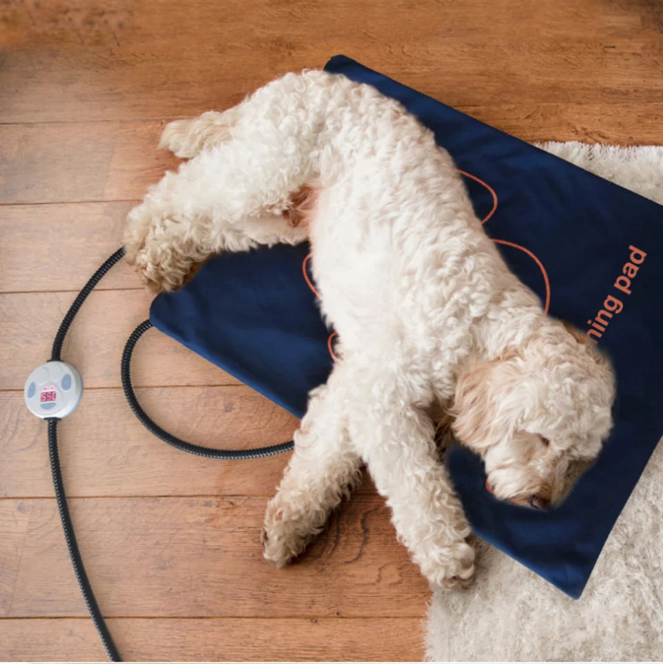 Waterproof Electric Pet Heating Pad – Adjustable Temperature Winter Warmer Blanket for Dogs & Cats