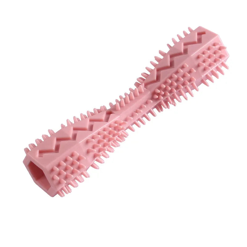 Dog Toothbrush Chew Toy 🐾 Durable Soft Rubber Stick for Teeth Cleaning