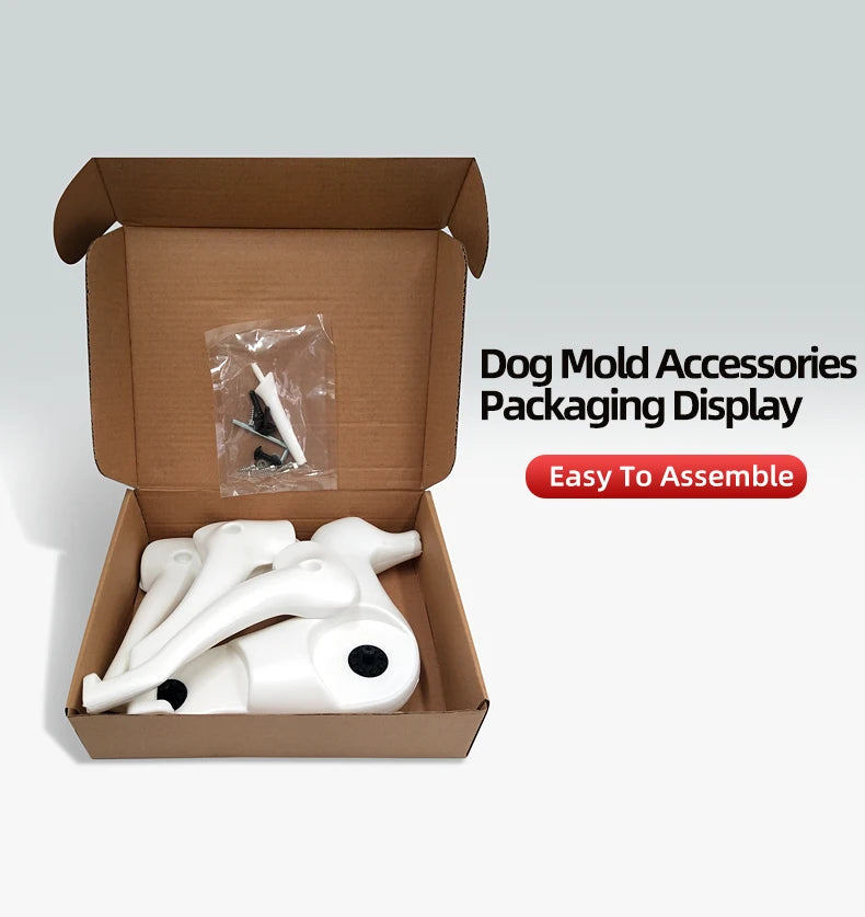 🐩 Pet Grooming Practice Model Dog – Full-Body Simulation Teddy with Realistic Synthetic Hair ✂️💇‍♀️