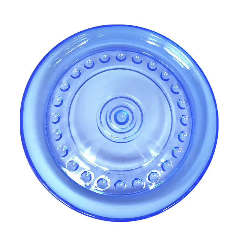 Funny Soft Rubber Dog Flying Disc – Bite-Resistant Saucer Toy for Small, Medium & Large Dogs – Agile Training & Outdoor Play