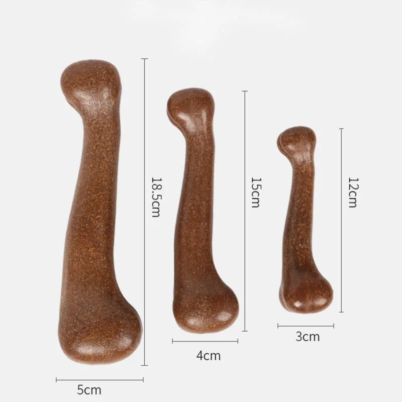 🦴 Dog Bone Chew Toy – Nearly Indestructible, Non-Toxic & Natural Dental Toy for All Dogs 💪🐾