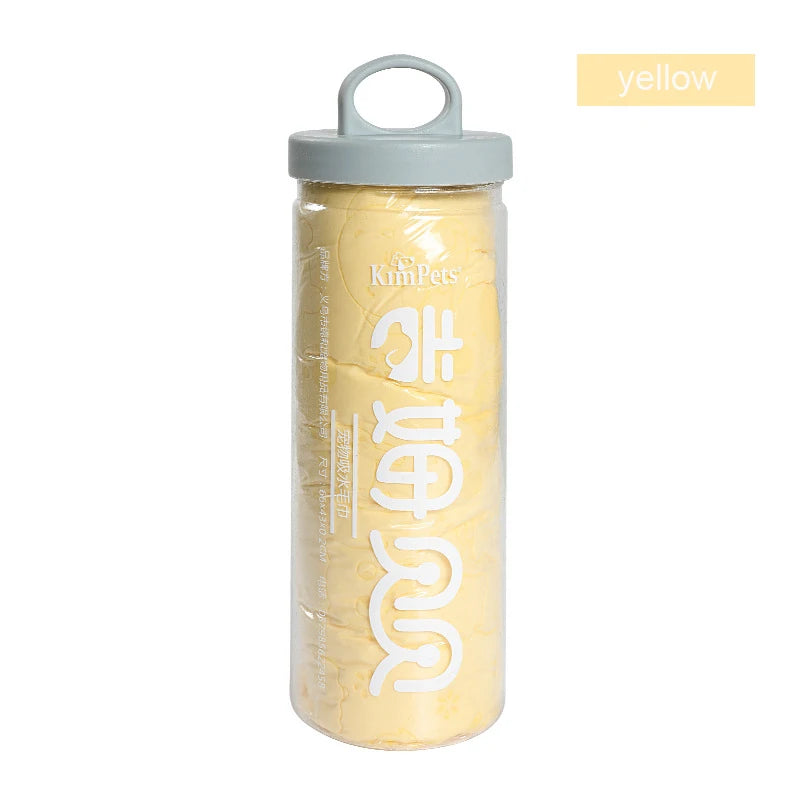 🛁 Super Absorbent Microfiber Pet Bath Towel – Quick-Drying Bathrobe for Dogs & Cats