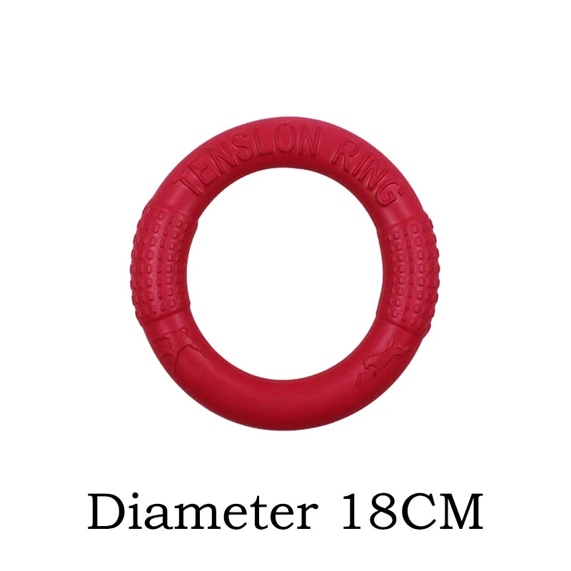 EVA Interactive Training Ring Puller – Durable Flying Disc Dog Toy for Large & Small Dogs