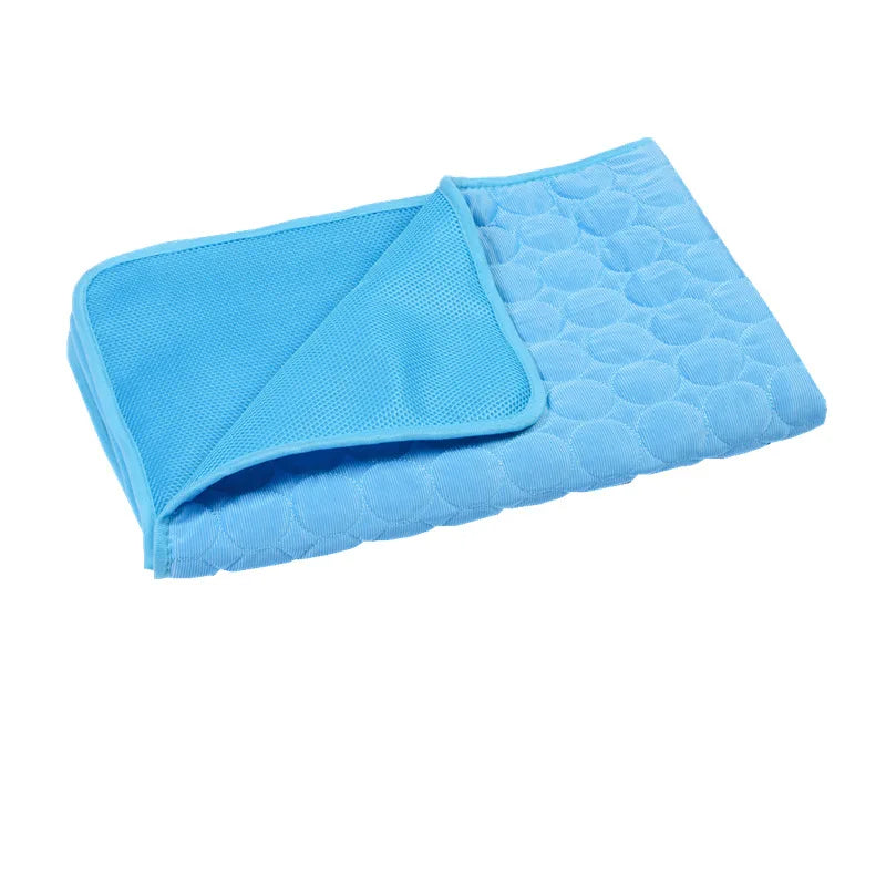 Cooling Dog Mat Summer Pad – Breathable, Washable Pet Blanket & Sofa Bed for Small, Medium, Large Dogs and Cats – Portable for Car Use