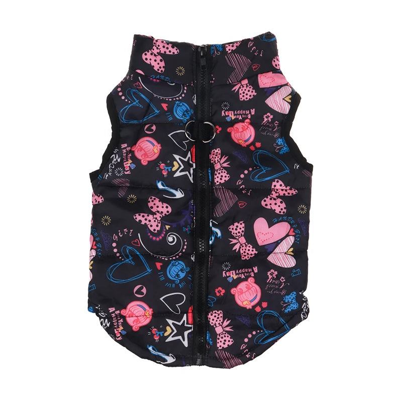 Winter Warm Dog Jacket – Windproof Pet Coat for Small Dogs, Chihuahua, French Bulldog, Yorkie