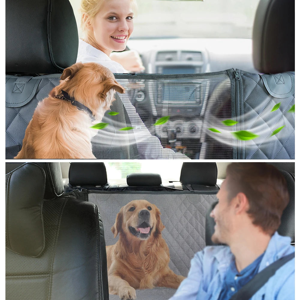 PETRAVEL Dog Car Seat Cover/Hammock Rear Back Seat Protector