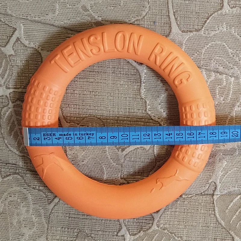 EVA Interactive Training Ring Puller – Durable Flying Disc Dog Toy for Large & Small Dogs