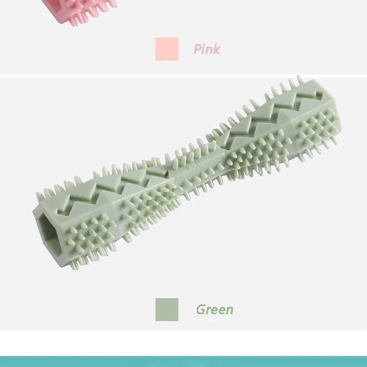 Dog Toothbrush Chew Toy 🐾 Durable Soft Rubber Stick for Teeth Cleaning