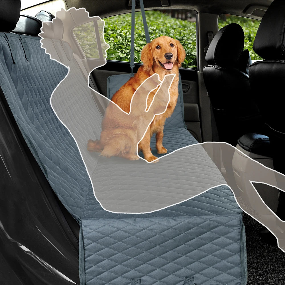 PETRAVEL Dog Car Seat Cover/Hammock Rear Back Seat Protector