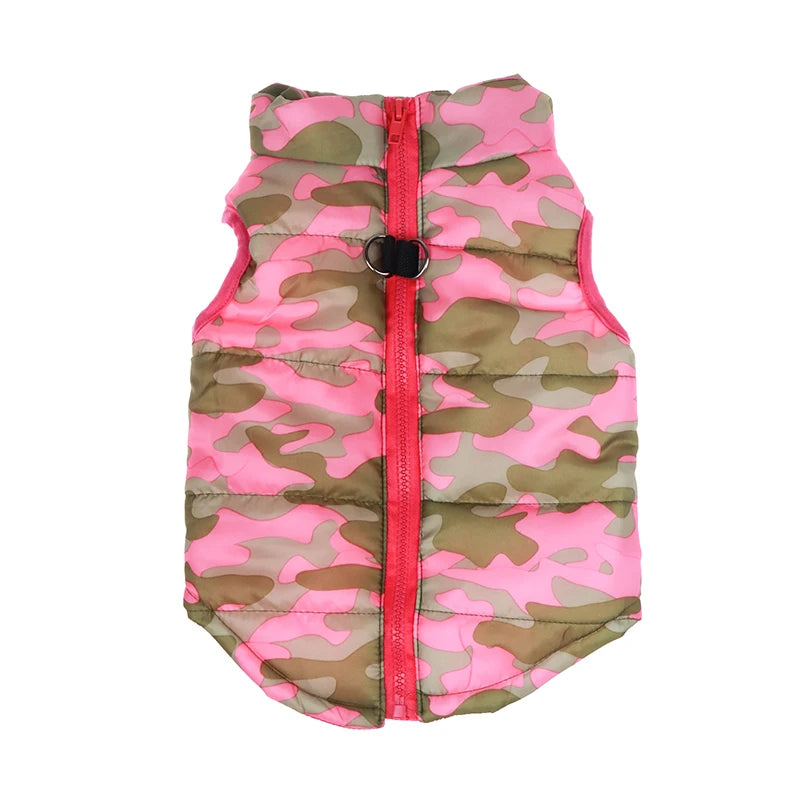 Winter Warm Dog Jacket – Windproof Pet Coat for Small Dogs, Chihuahua, French Bulldog, Yorkie