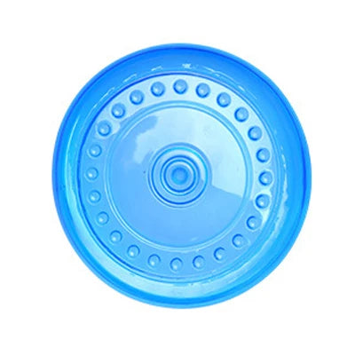 Funny Soft Rubber Dog Flying Disc – Bite-Resistant Saucer Toy for Small, Medium & Large Dogs – Agile Training & Outdoor Play