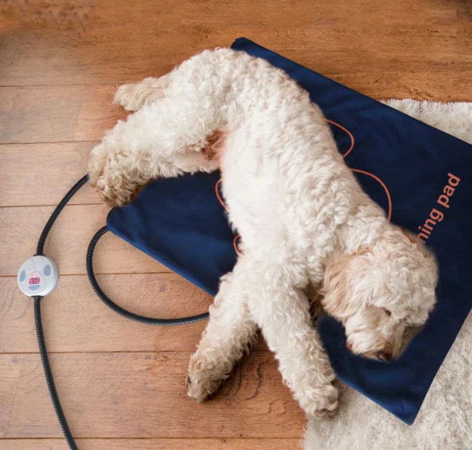 Waterproof Electric Pet Heating Pad – Adjustable Temperature Winter Warmer Blanket for Dogs & Cats