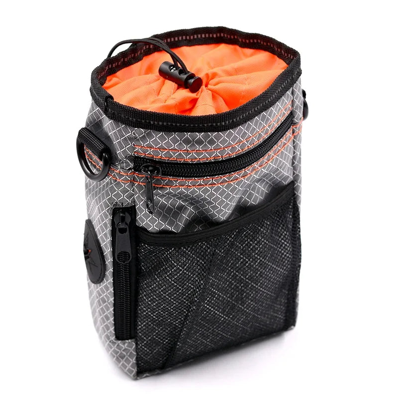 Multi-Function Dog Treat Training Bag – Reflective Outdoor Pet Pouch with Poop Bag Dispenser & Adjustable Waist Belt