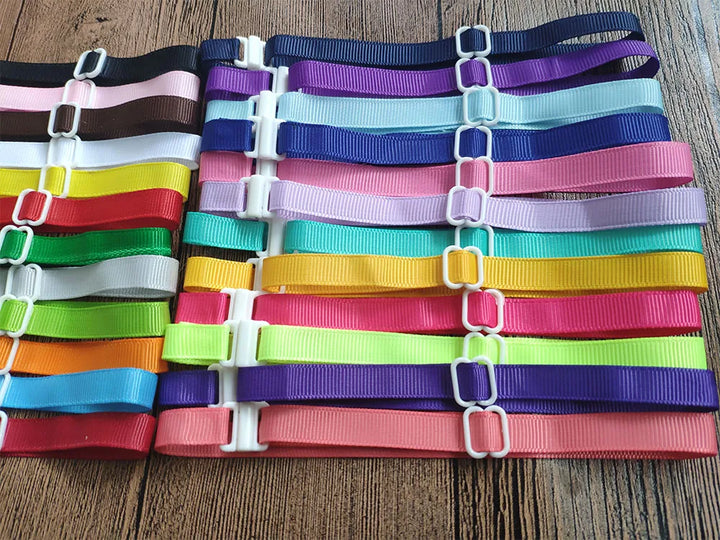 100 Pcs Adjustable Dog Bowties – Colorful Pet Neck Ties for Grooming, Parties & Everyday Style (20 Colors)