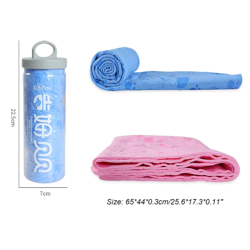 🛁 Super Absorbent Microfiber Pet Bath Towel – Quick-Drying Bathrobe for Dogs & Cats