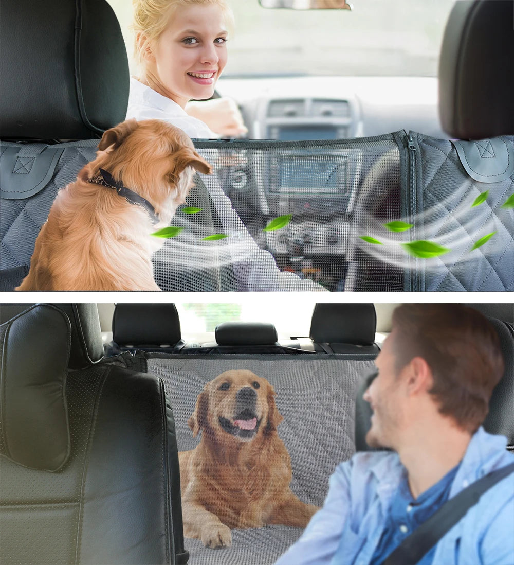 PETRAVEL Dog Car Seat Cover/Hammock Rear Back Seat Protector