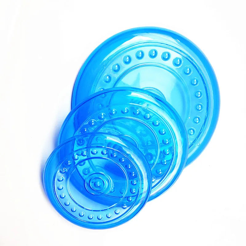 Funny Soft Rubber Dog Flying Disc – Bite-Resistant Saucer Toy for Small, Medium & Large Dogs – Agile Training & Outdoor Play