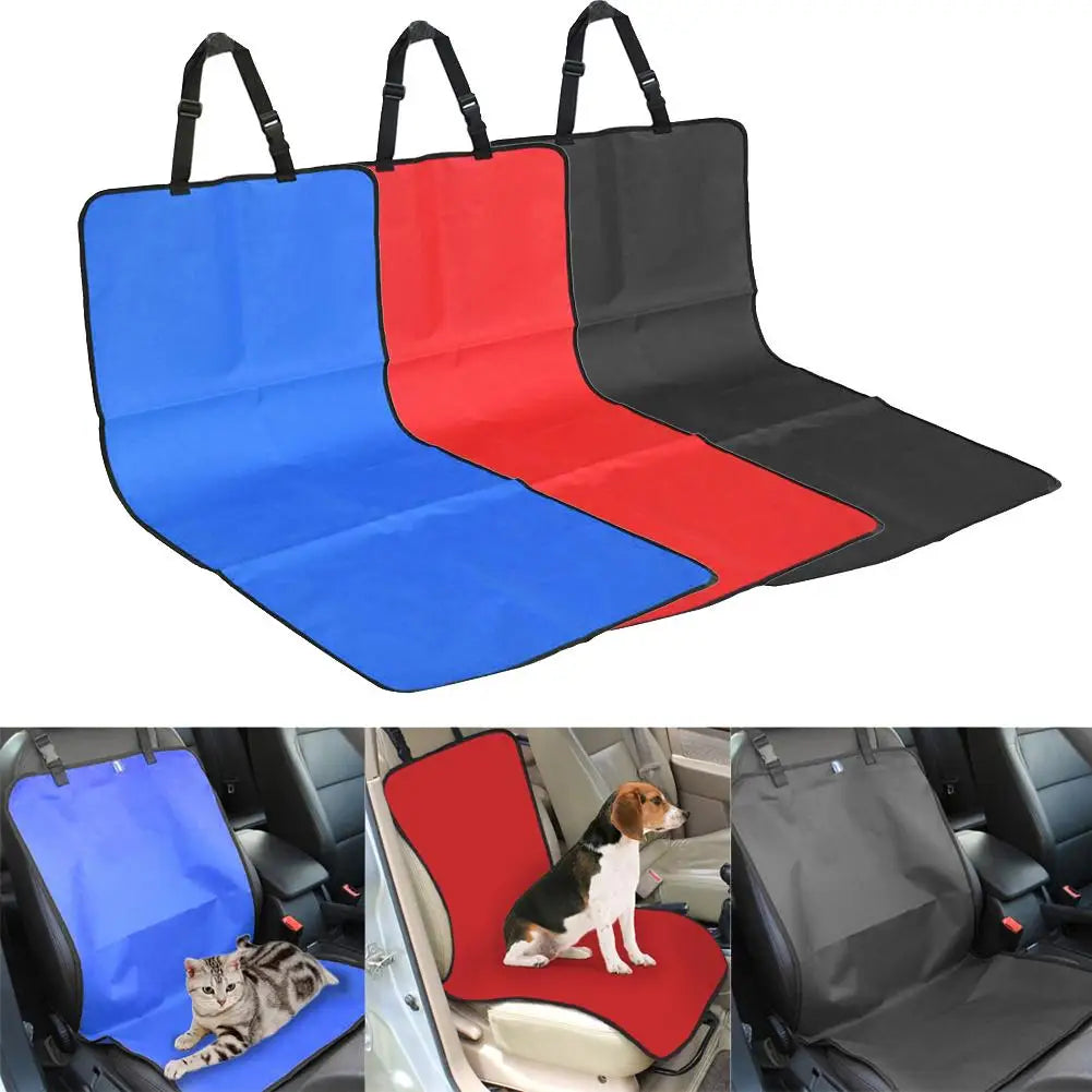 Waterproof Pet Car Seat Cover – Hammock Travel Mat for Dogs & Cats