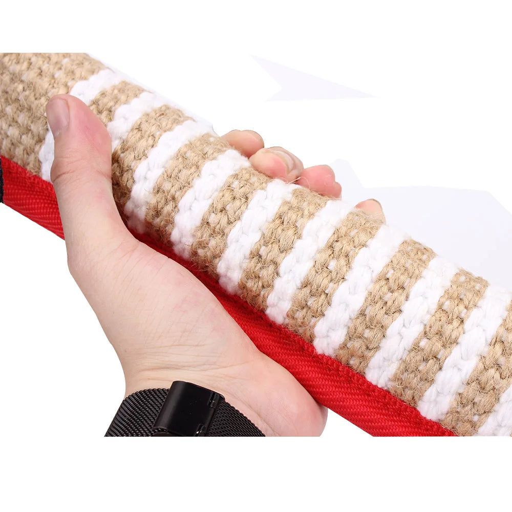 Durable Dog Bite Training Tug Toy with Dual Rope Handles – Chew-Resistant Dog Bite Pillow for Obedience & Agility Training