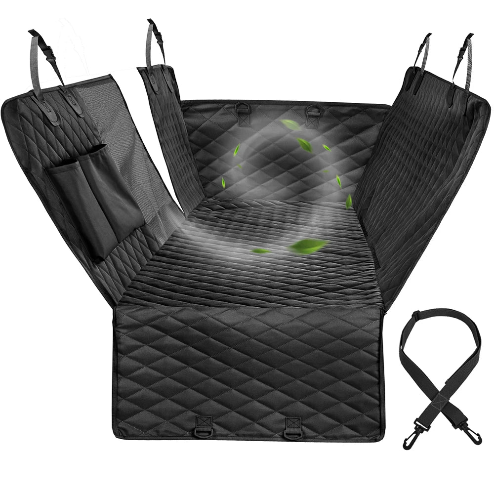 PETRAVEL Dog Car Seat Cover/Hammock Rear Back Seat Protector