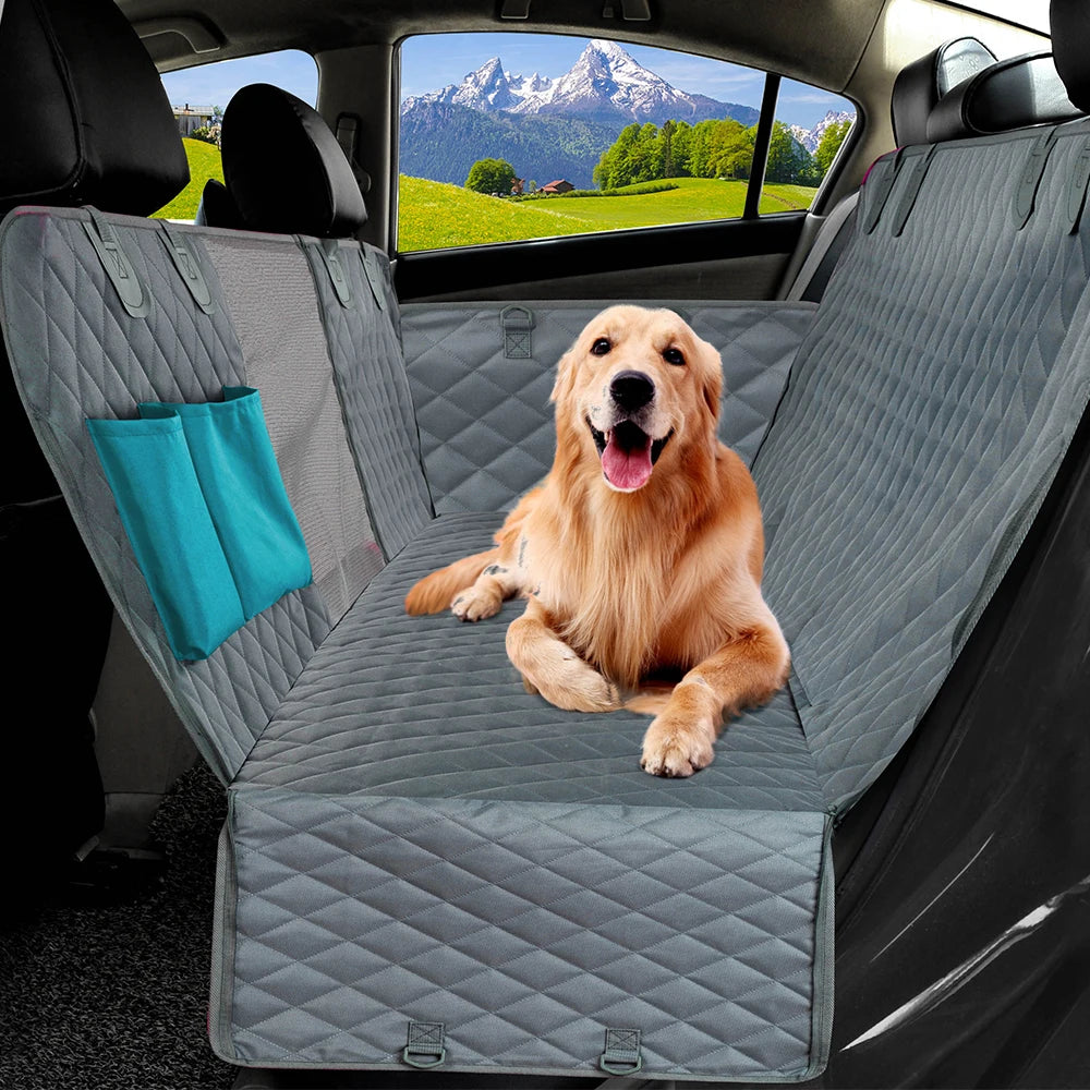 PETRAVEL Dog Car Seat Cover/Hammock Rear Back Seat Protector