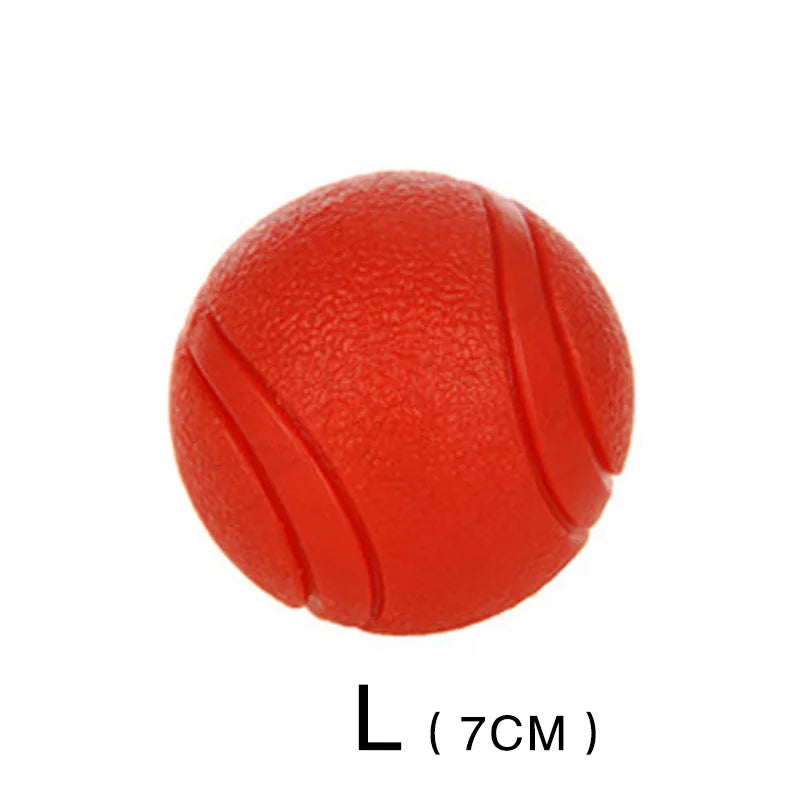 HOOPET Rubber Dog Ball – Bite-Resistant Toy for Small to XL Dogs