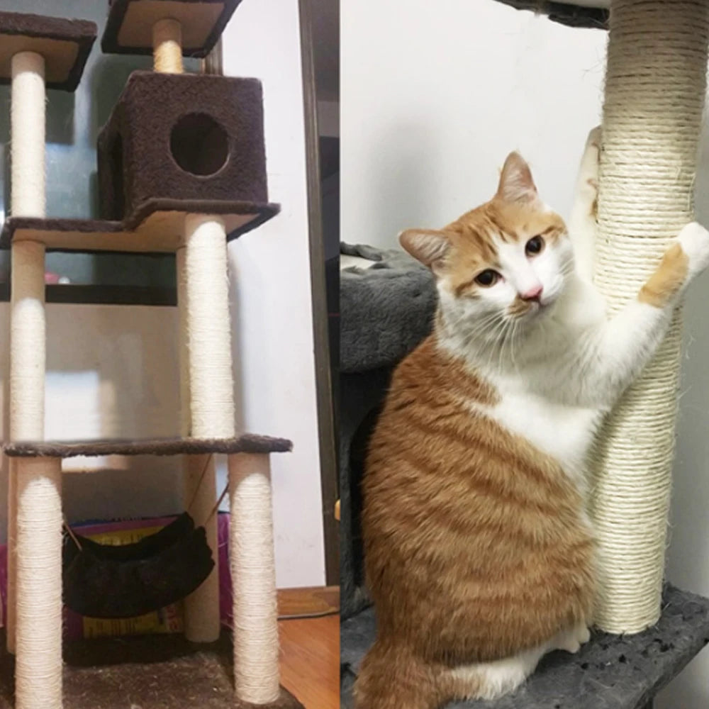 🐱 Sisal Rope – Cat Scratching Post & DIY Climbing Frame Replacement
