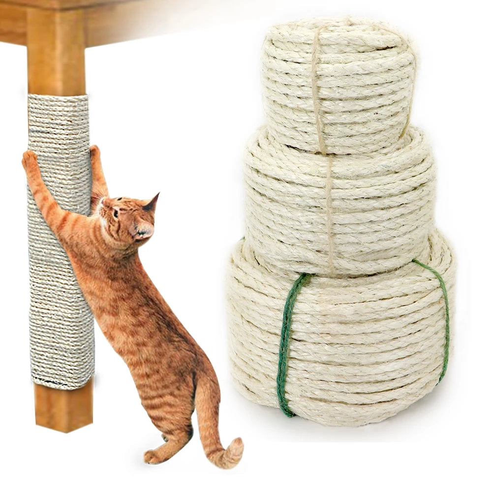 🐱 Sisal Rope – Cat Scratching Post & DIY Climbing Frame Replacement