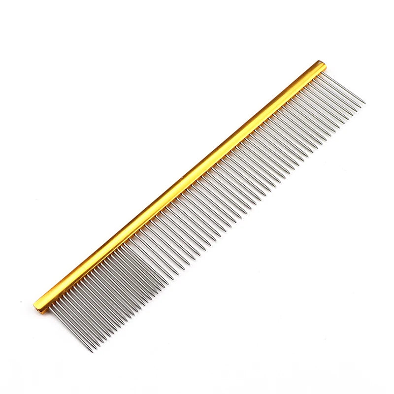 Light Aluminum Pet Grooming Comb – 6 Colors Available