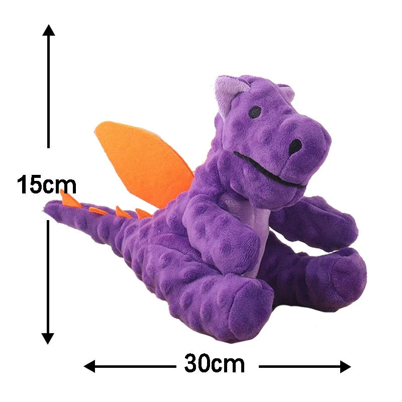 Plush Animal Squeaky Toy – Interactive Chew & Teething 🐾🧸