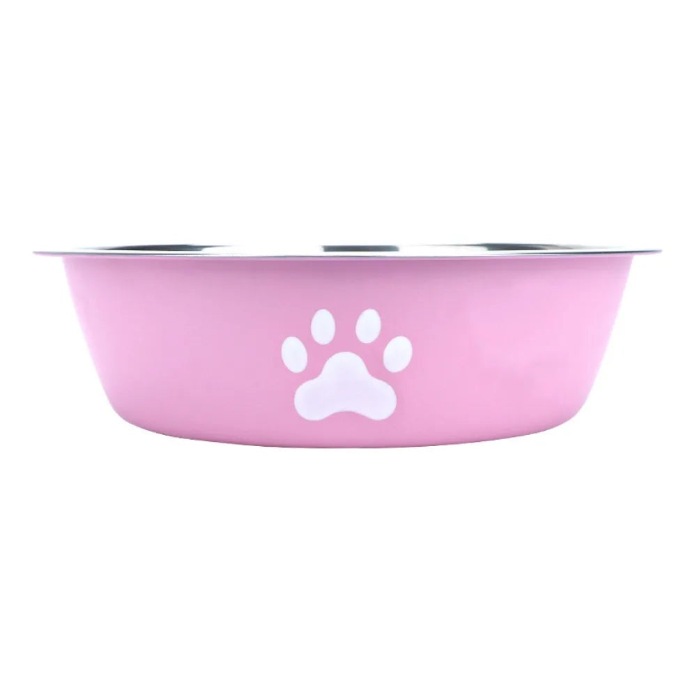 Large Capacity Stainless Steel Non-Slip Pet Bowl – Double-Layer Water & Food Bowl for Dogs & Cats