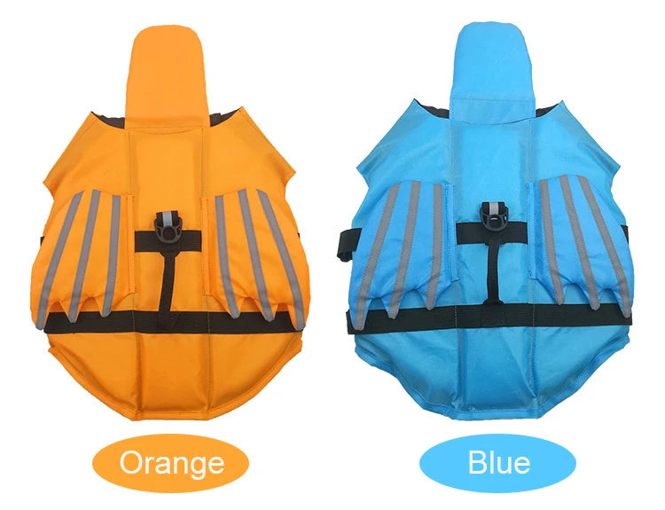 🐶 Dog Life Jacket – High Buoyancy Safety Vest with Rescue Handle (S/M/L)