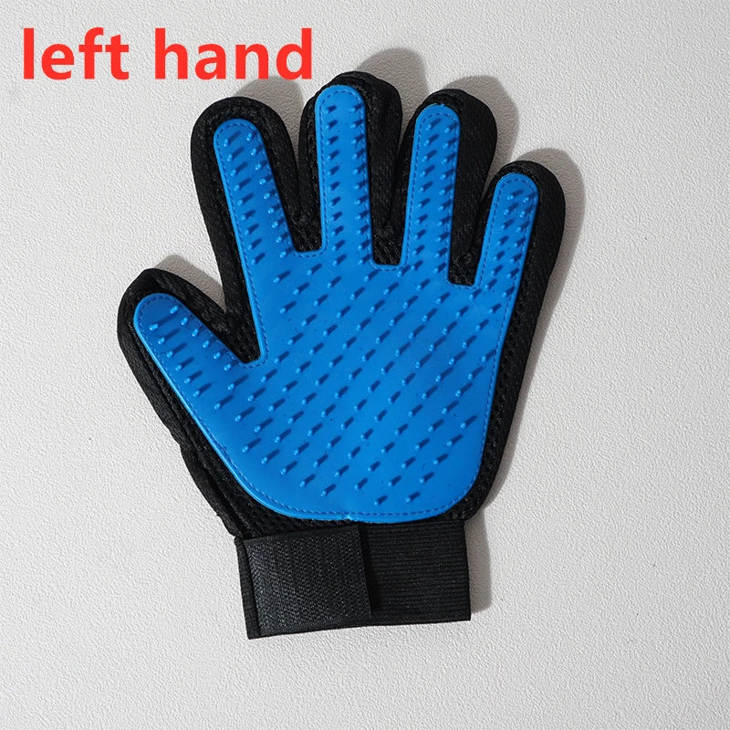 Pet Grooming Glove – Deshedding & Bath Brush Glove for Cats and Dogs