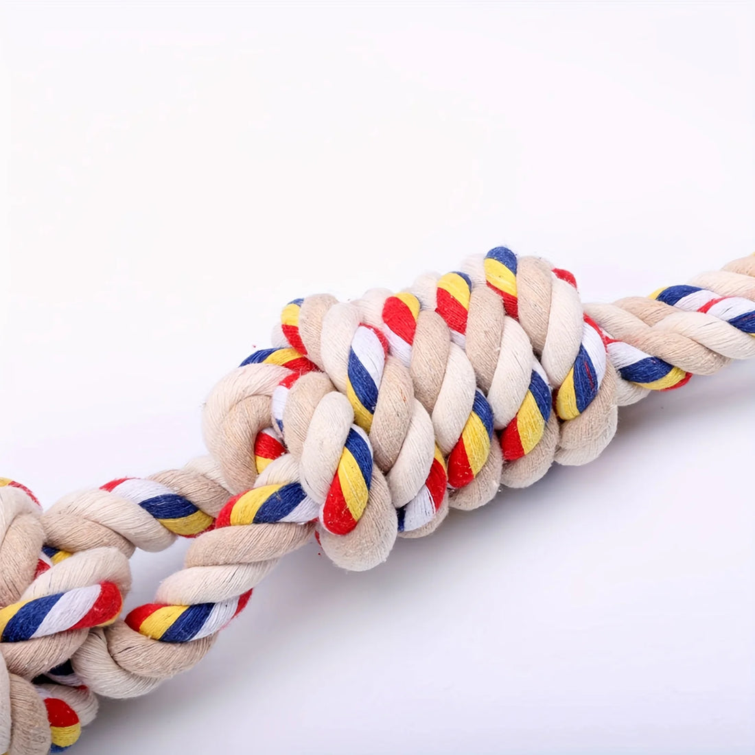 Indestructible Cotton Rope Toy for Medium & Large Dogs 🐶
