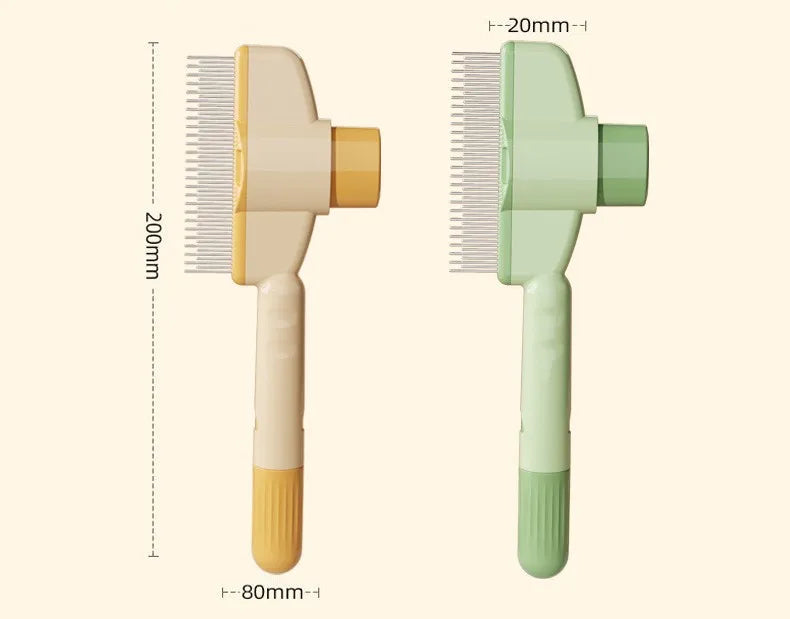Self-Cleaning Dog & Cat Brush 🐾 Pet Hair Remover Comb